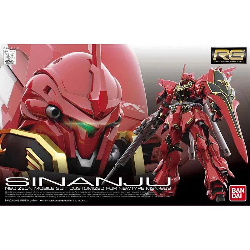 Gundam - RG - 22 - MSN-06S Sinanju 1/144 - Victoria no Yoake