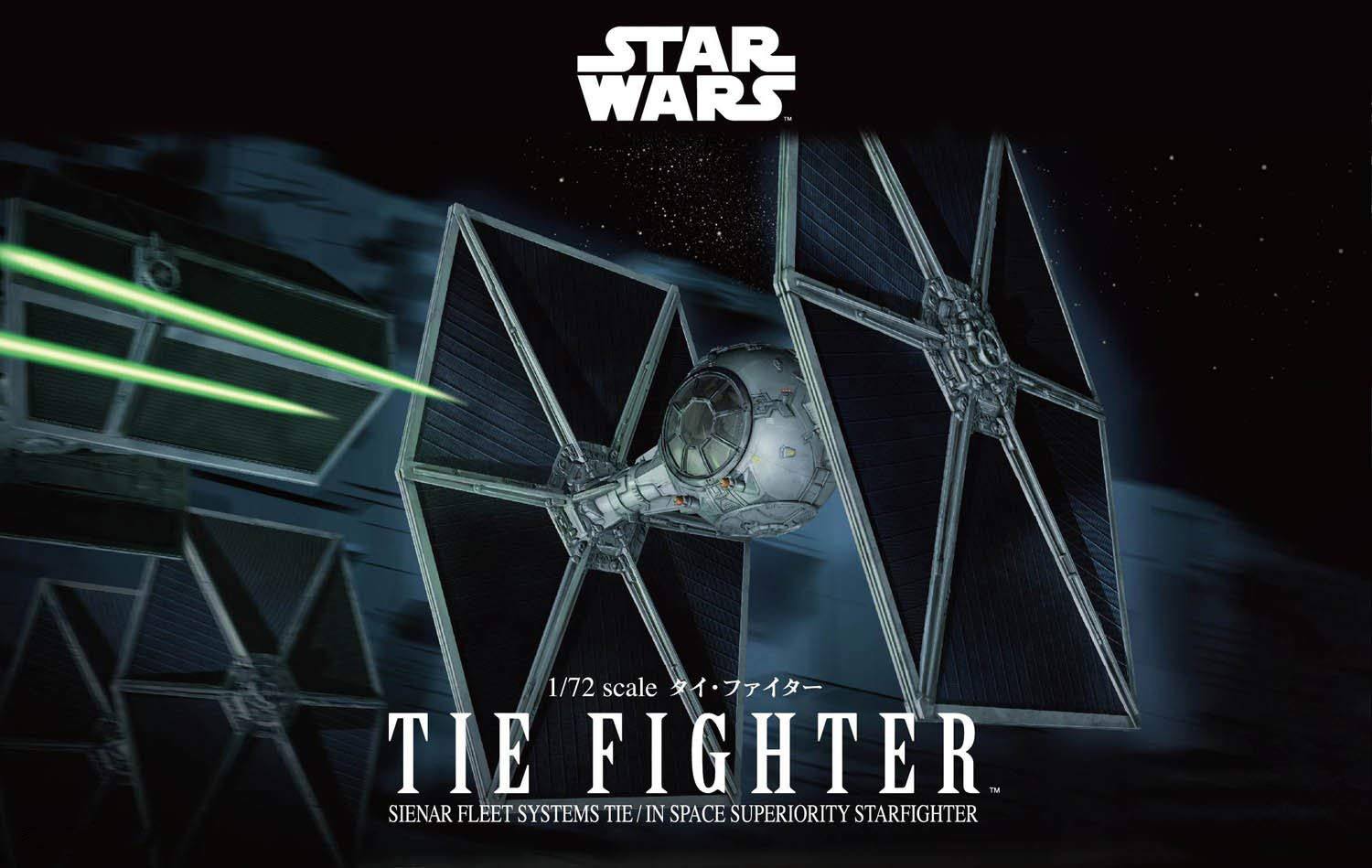 Star Wars Maqueta 1/72 TIE Fighter