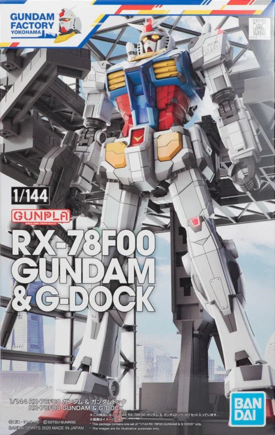 Gundam - RX-78F00 Gundam & G-Dock 1/144