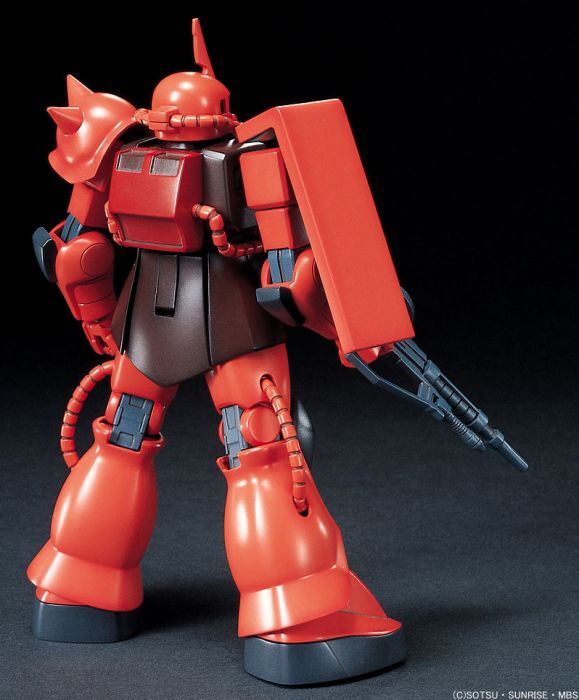 Gundam - HGUC - 032 - MS-06S Char's Zaku II 1/144