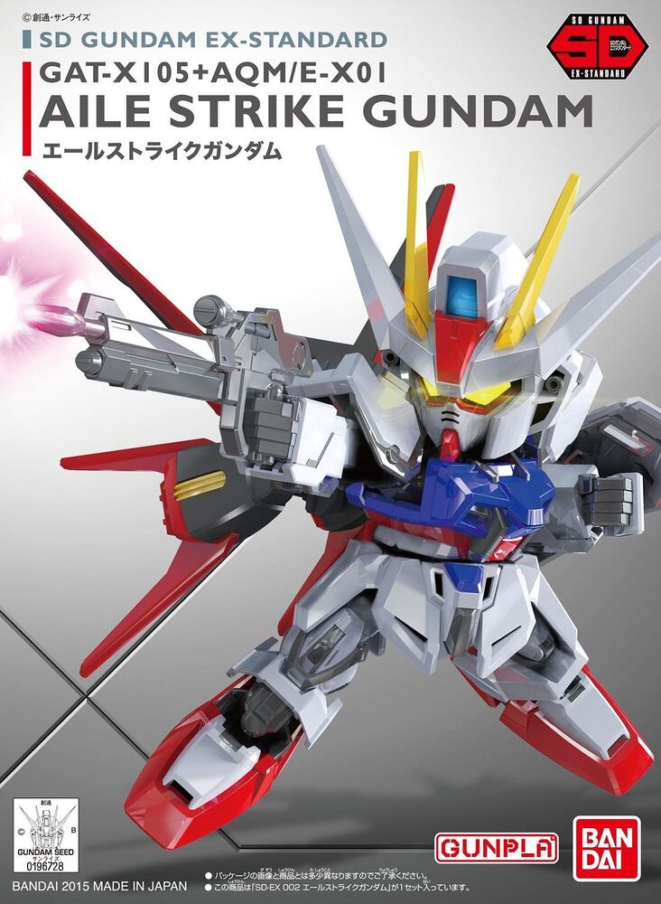 Gundam - SDEX - 002 - GAT-X105+AQM/E-X01 Aile Strike Gundam