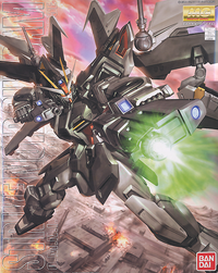 Gundam - MG - GAT-X105E+AQM/E-X09S Strike Noir Gundam 1/100