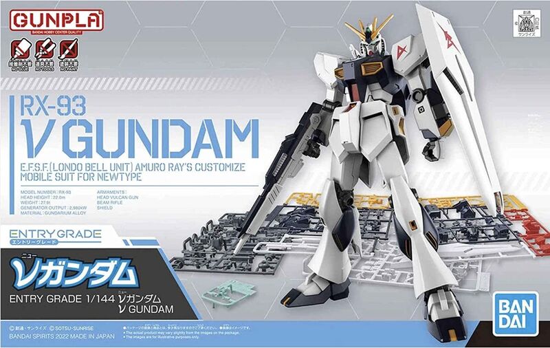 ENTRY GRADE 1/144 RX-93 NU GUNDAM - Victoria no Yoake
