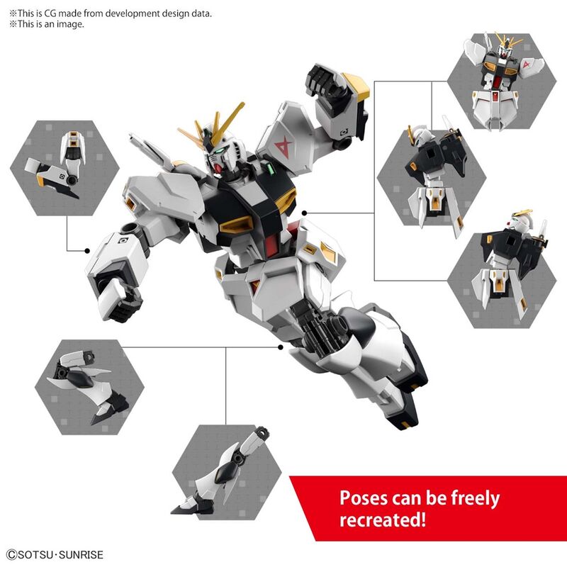 ENTRY GRADE 1/144 RX-93 NU GUNDAM - Victoria no Yoake