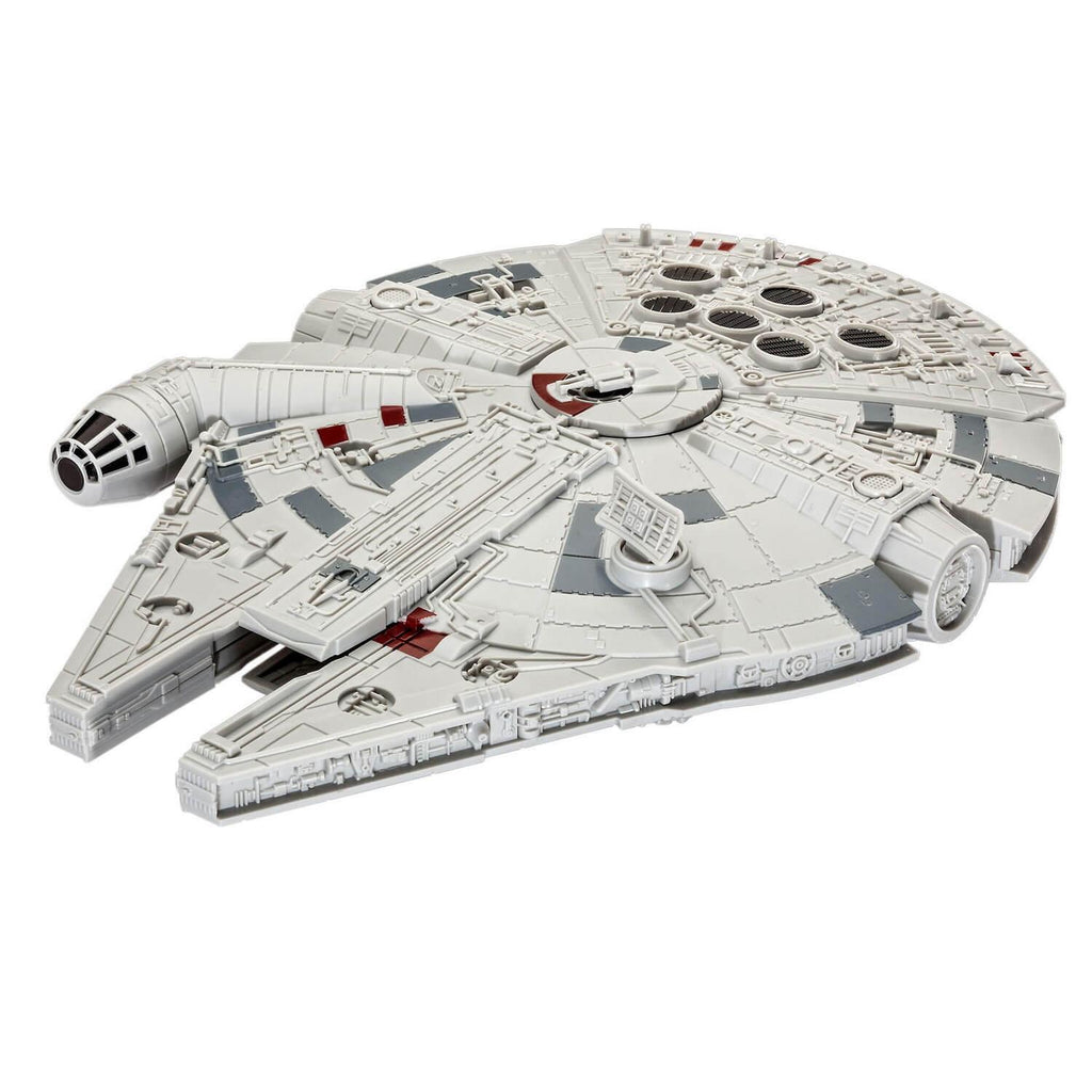 STAR WARS 1/164 MILLENNIUM FALCON BUILD &amp; PLAY MODEL WITH LIGHT AND SOUND