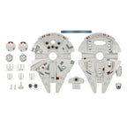 STAR WARS 1/164 MILLENNIUM FALCON BUILD &amp; PLAY MODEL WITH LIGHT AND SOUND
