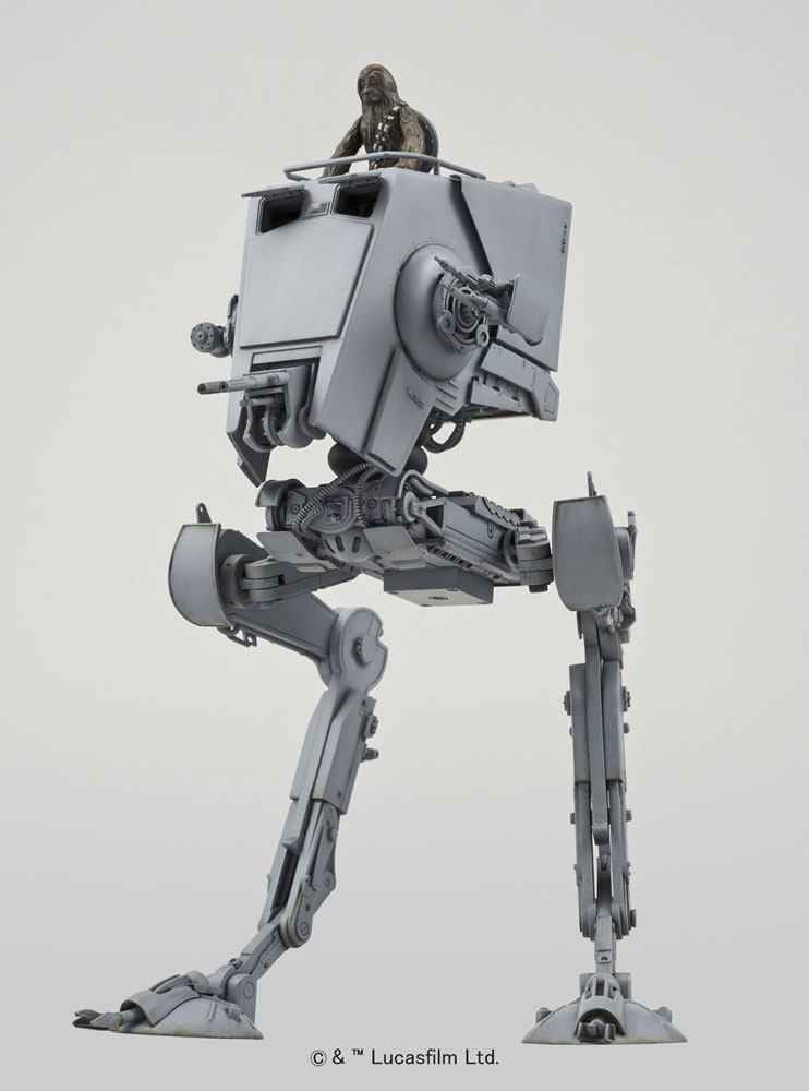 Star Wars Maqueta 1/48 AT-ST "Embalaje deteriorado"
