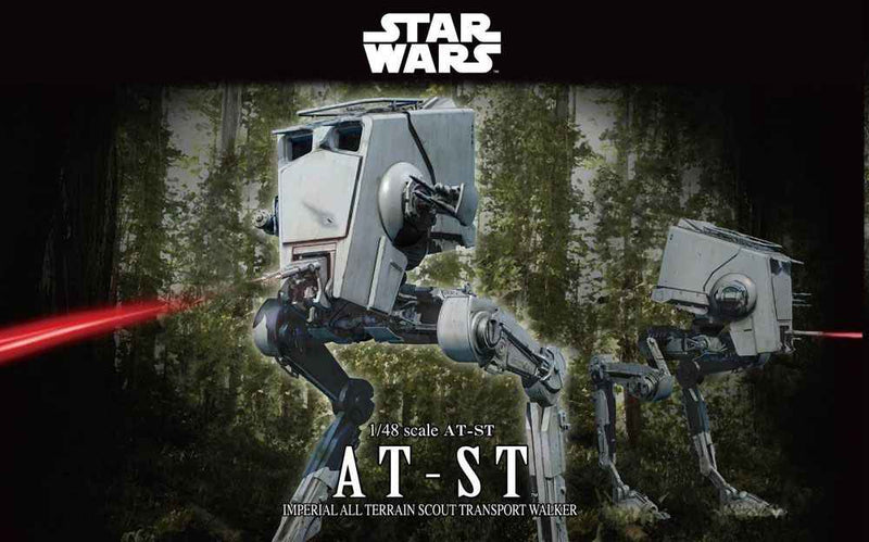 Star Wars Maqueta 1/48 AT-ST "Embalaje deteriorado"