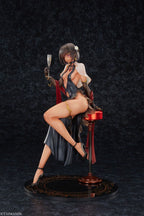 Taimanin RPGX Estatua 1/6 Adult Yukikaze Night Party Dress Ver. 26 cm