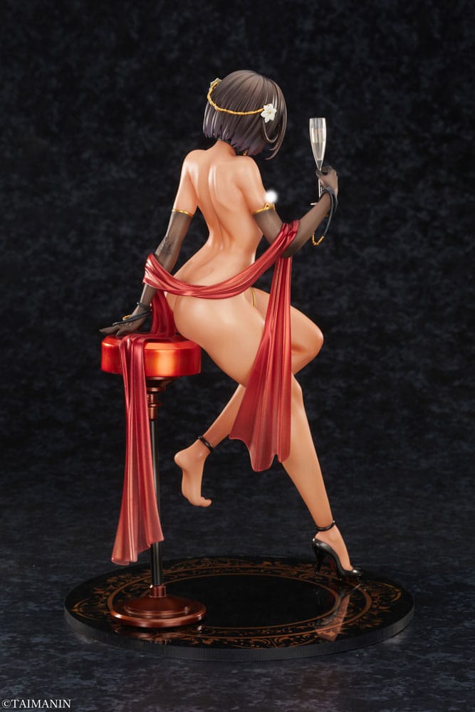 Taimanin RPGX Estatua 1/6 Adult Yukikaze Night Party Dress Ver. 26 cm